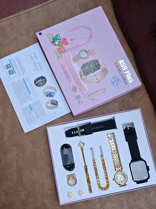 A59 8 IN 1 SMARTWATCH SET