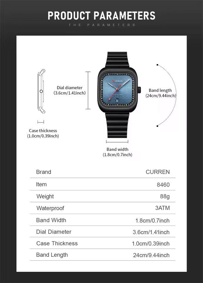 CURREN 8460 WATCH