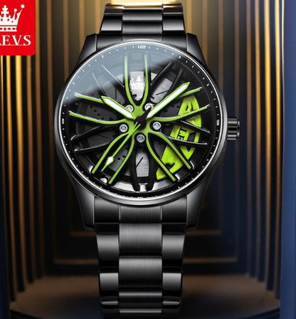 OLEVS DELUXE WHEEL WATCH