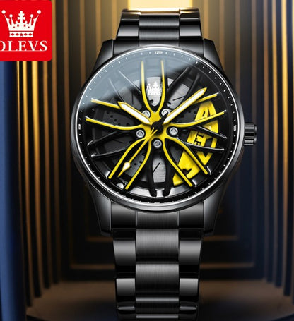 OLEVS DELUXE WHEEL WATCH