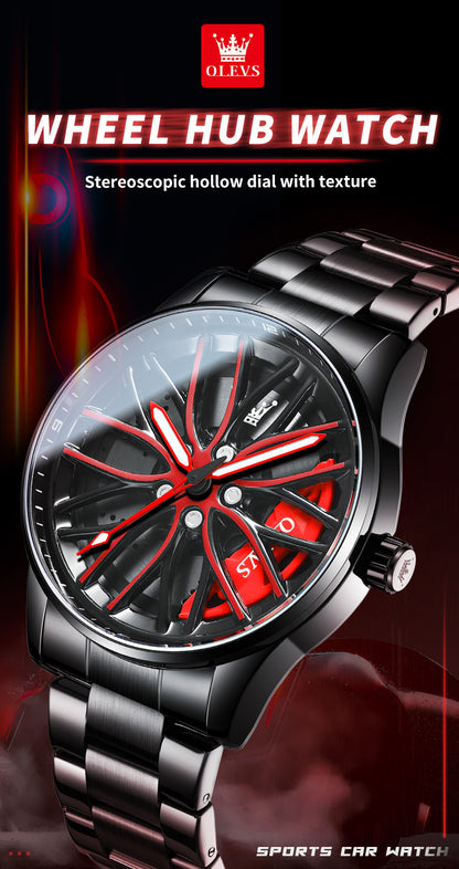 OLEVS DELUXE WHEEL WATCH