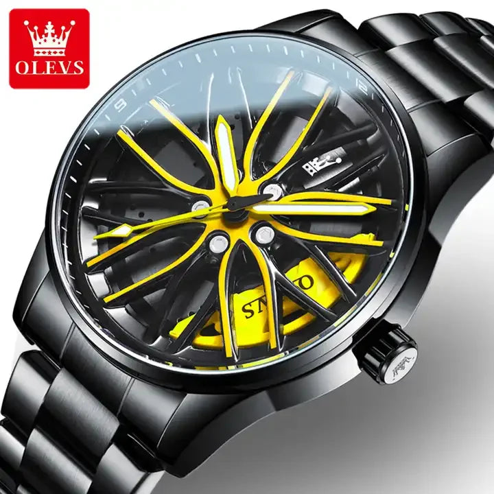 OLEVS DELUXE WHEEL WATCH