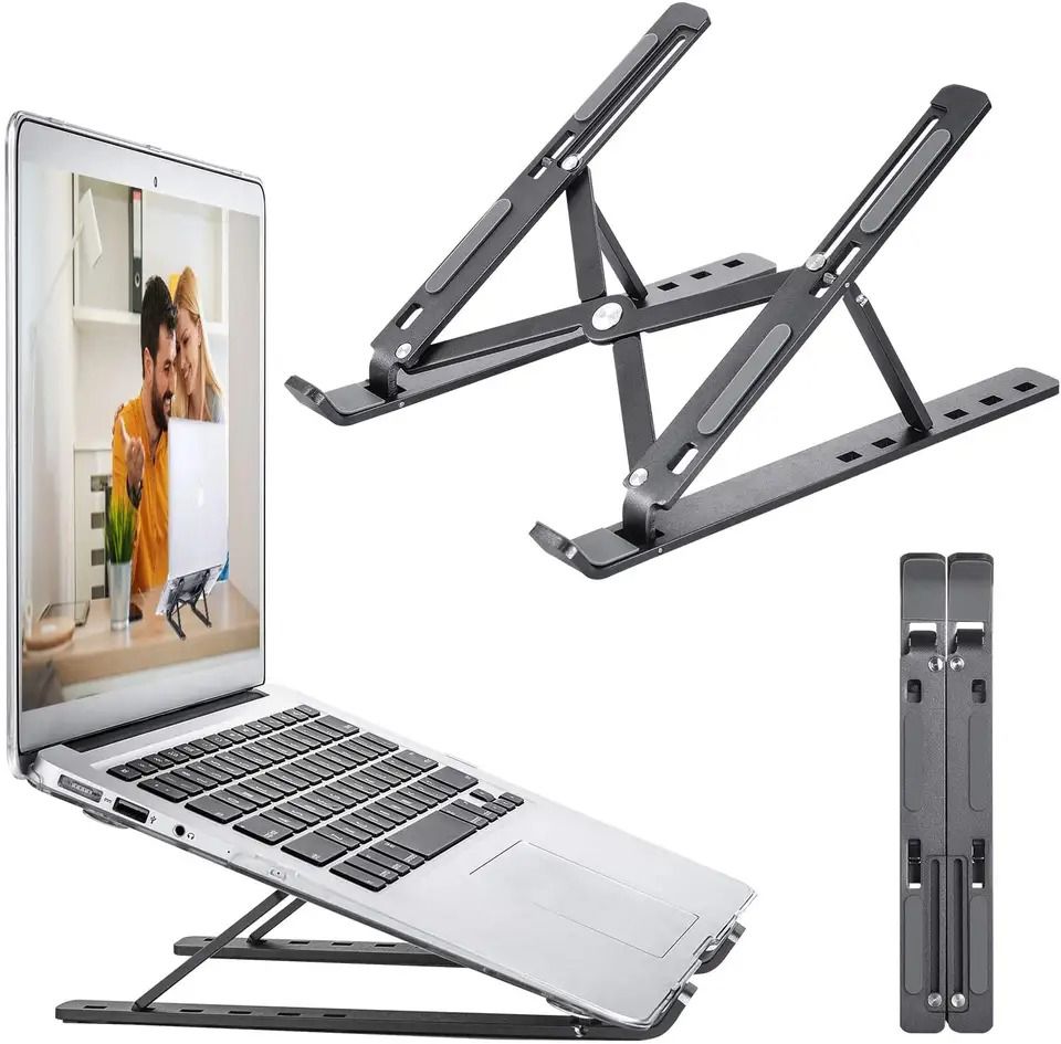 PORTABLE ALUMINIUM STAND FOR LAPTOP,TABLETS,PHONES AND BOOKS