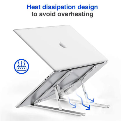 PORTABLE ALUMINIUM STAND FOR LAPTOP,TABLETS,PHONES AND BOOKS