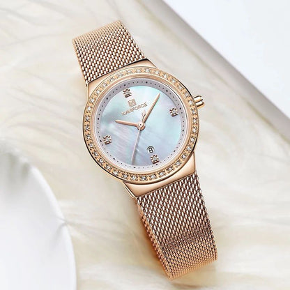 NF LADIES CLASSIC MESHSTRAP WATCH