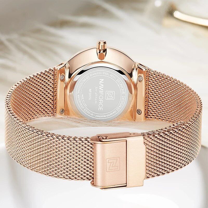 NF LADIES CLASSIC MESHSTRAP WATCH