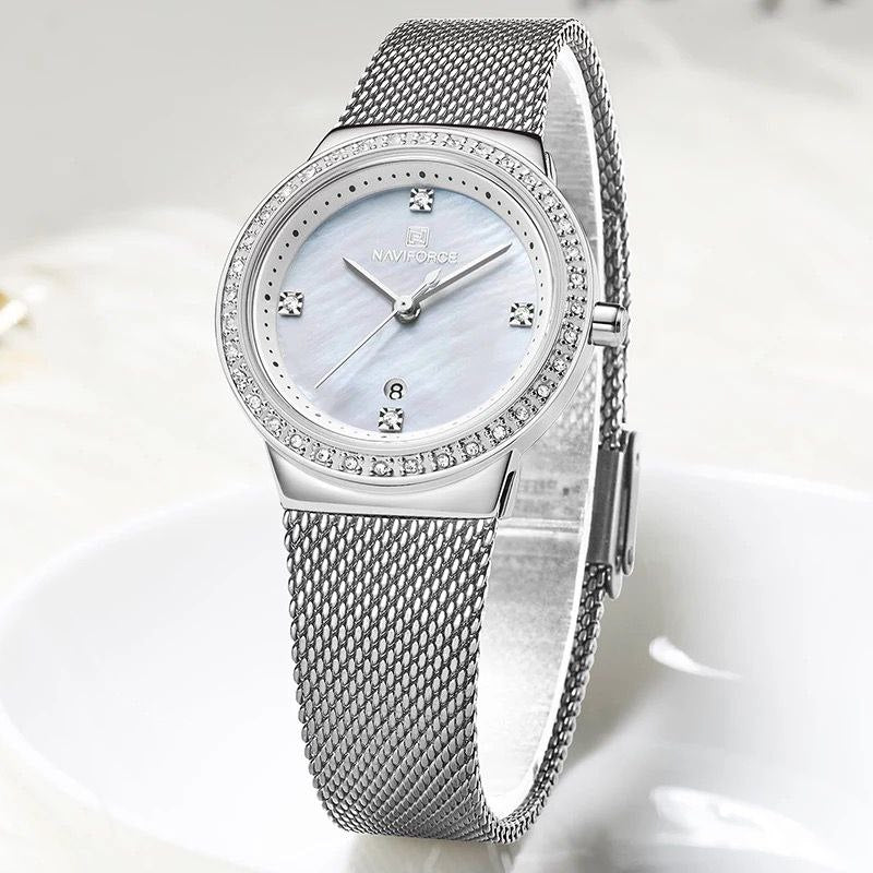 NF LADIES CLASSIC MESHSTRAP WATCH