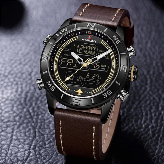 MEN DUAL TIME NAVIFORCE WATCH